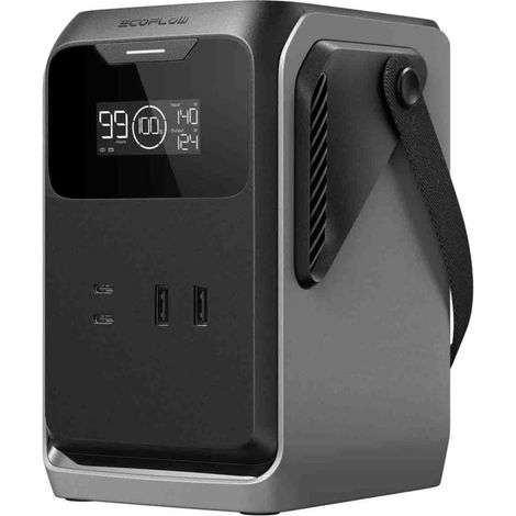 Station d'alimentation ECOFLOW BP0200 – Chargeur USB 200W – Intensité 10A – Mode de pose mural – Pour espaces confinés