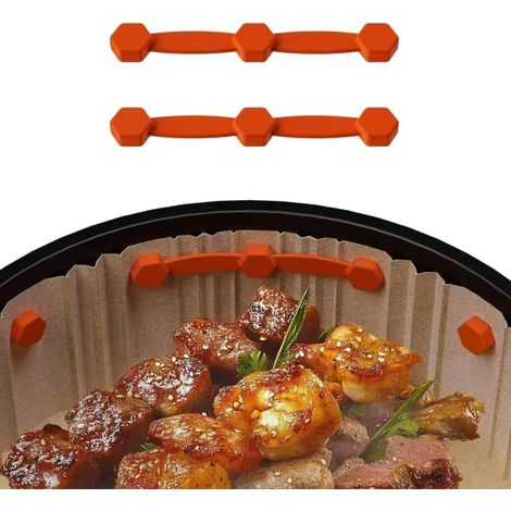 Magnetischer Silikonring für Heißluftfritteusen – Silikon-Staubschutz, ölbeständige Dichtung, für Heißluftfritteusen.