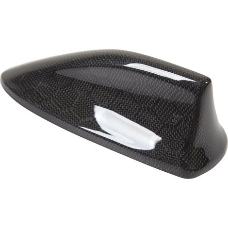Antenne toit requin en fibre de carbone, protection décorative remplacement pour GR86, motif losange (1/5)