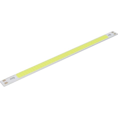 Bande LED COB 10 W, 3000-6500 K, 12-14 V, haute luminosité, blanc pur, 200 x 10 mm (1/5)