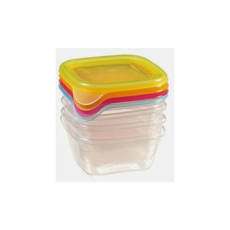 CURVER Set Fresh & Go Kids Classic, Compuesto, Mix, 8.5x8.5x7.8 cm