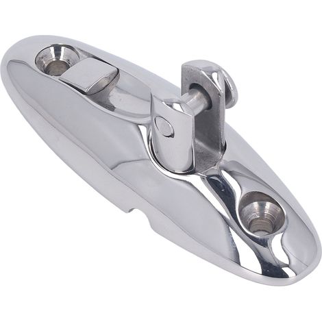 Charnière à dégagement rapide pour pont pivotant, en acier inoxydable, 92 mm, adaptée aux bateaux, yachts et voiliers. (1/5)
