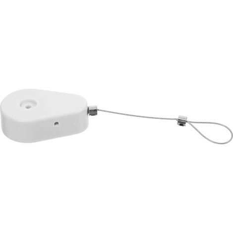 Étui de Câble Design Élégant pour Rangement Sécurisé Longueur Ajustable Antivol Rétractable en Plastique et Acier à Domicile ou Bureau (1/5)
