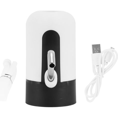 Pompe à eau électrique USB pour bouteille, distributeur d'eau potable pour la maison et le bureau, blanc (1/5)