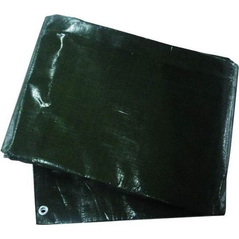 Vigor 145271 Telone Antistrappo Extra Pesante Polietilene Alta Densita' 8x10 m colore Verde