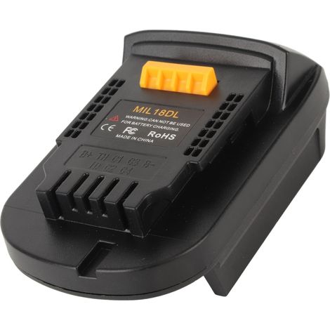 Netzteil für Lithium-Akku, Ladestation für Elektrowerkzeuge, Stromanschluss-Konverter für Milwaukee 18V MIL18DL (1/5)