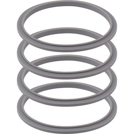 Lot de 4 joints de mixeur pour mixeur personnel NutriBullet 600 W et mixeur personnel NutriBullet 900 W, pièces de rechange en silicone pour mixeur, joint torique, accessoires (1/5)