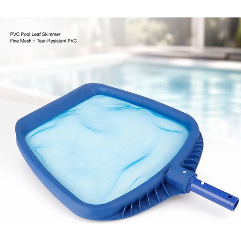 Râteau à Feuilles Piscine PVC 53,8x40,9cm Maille Fine Anti-Déchirure pour Bassin et Spa (1/5)