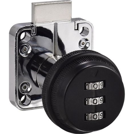 Serratura per cassetto con combinazione, serratura per mobili, serratura per cassetto per uso domestico, comodino, armadio, serratura a combinazione realizzata in (1/5)