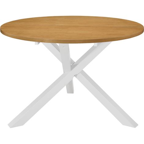 Esstisch Weiß 120x75 cm MDF