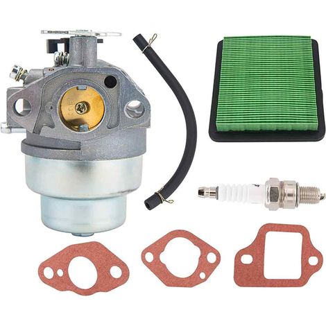 GCV160 Carburateur pour Honda GCV160 GCV160A GCV160LA HRB216 HRS216 HRR216 HRT216 HRZ216 16100-Z0L-023 Moteur Tondeuse à Gazon avec joints de bougie d'allumage Kits de filtre à carburant (1/5)
