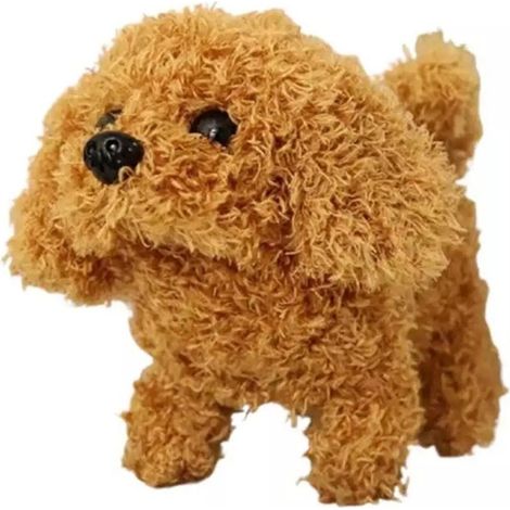 Ce chien robot électronique possède des capacités réalistes de marche, de course et de saut et est conçu comme un jouet pour chien. (1/5)