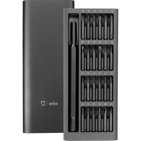 Xiaomi Mi Präzisions-Schraubendreher-Set Grau 24 Aufsätze (1/5)