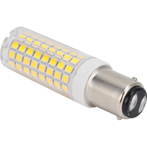 BA15D Dimmbare 360°-Glühbirne 1000 lm 102 LEDs 10 W 110 V Kaltweiß für Kronleuchter und Deckenleuchten (1/5)
