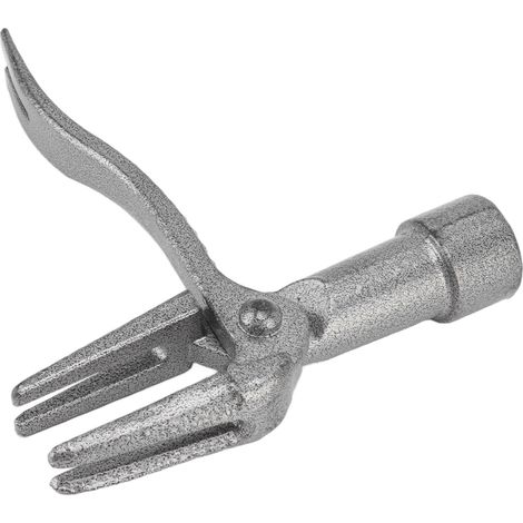 Outil de désherbage vertical en fer, arrache-racines manuel efficace pour cours et jardins (1/5)