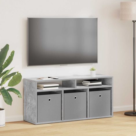 Mueble bajo con cajón Gris Concreto 102 x 32 x 48,5 cm