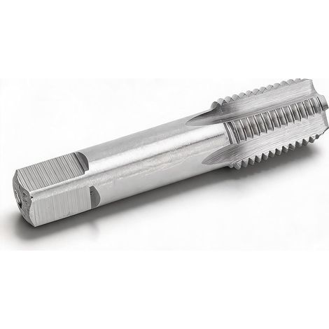 Taraud machine, 1/4-18, HSS/acier carbone, pour fonte et fer (1/5)