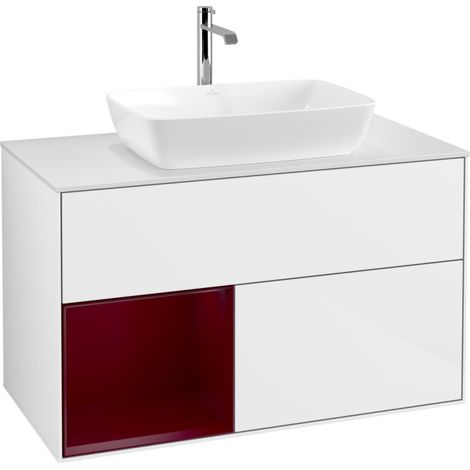 Villeroy & Boch F771HBGF Meuble sous-vasque Finion F77 (1/2)