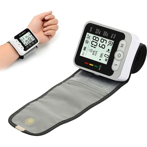 Portable digital wrist blood pressure monitors, professional wrist blood pressure monitor, portable digital blood pressure monitor for home use.