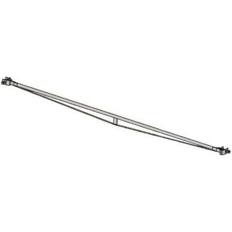 ALTRAD - Lisse à colliers 3m AERIS 45- Acier galvanisé - 3 m