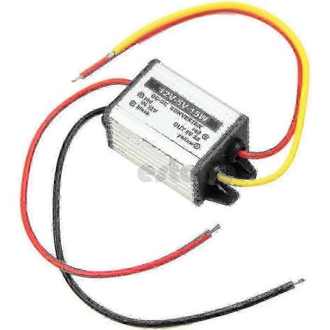 Module convertisseur étanche 12 V vers 5 V CC, régulateur de tension abaisseur 3 A 15 W, édition 0724