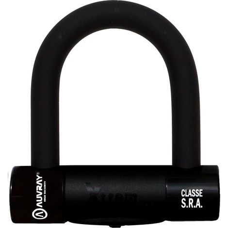 ANTIVOL U AUVRAY XTREM MEDIUM BLACK EDITION 85 X 100 MM (DIAM 19 MM) (CLASSE SRA) W1085100BE