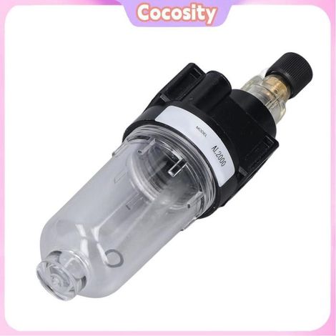 Séparateur -eau, Lubrificateur de Filtre Pneumatique avec Filetage G1/4, AL2000 pour Filtre à Air comprimé (1/4)