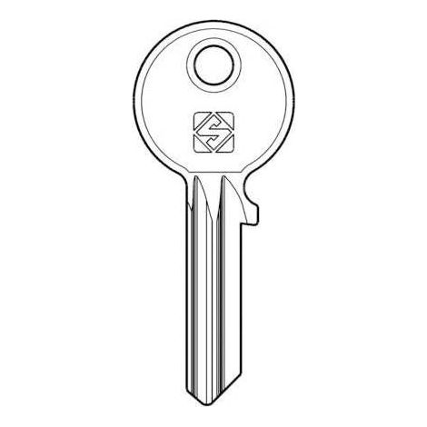 10 x SILCA CB85 CHIAVE PROFILO ACCIAIO