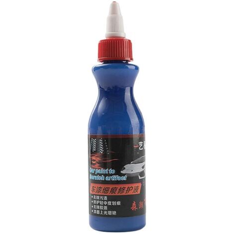 Réparation des rayures peinture automobile Dissolvant rayures 100 ml pour véhicules Composé polissage voiture multifonctionnel Polisseuse composée frottement pour voitures (1/5)