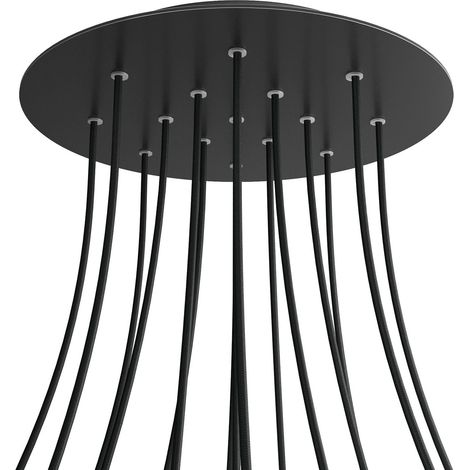 Rosette creative-cables 400 mm Durchmesser Metall hochwertig (1/5)