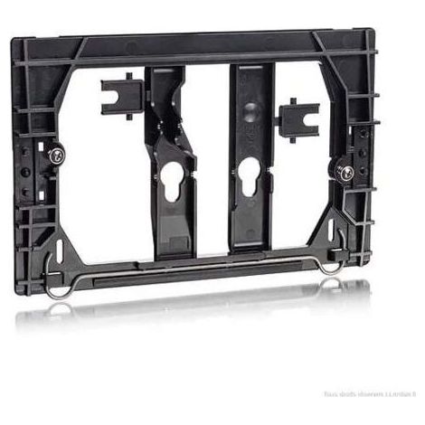 Adapté à Plaque de commande WC Geberit Delta – Finition métal – Support pour toilettes suspendues – Compatible avec cadre Geberit (1/4)