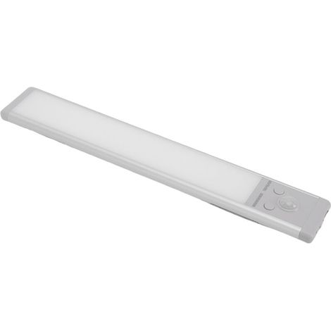 Lampe LED sous-meuble avec capteur de mouvement, Rechargeable, 3 couleurs, température, magnétique, pour placard, maison, Garages (1/5)