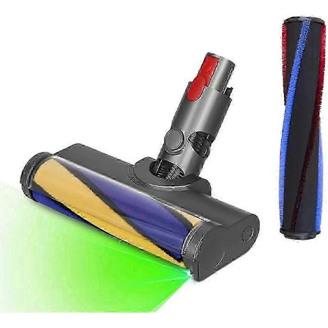 Brosse rotative pour tapis compatible avec l'aspirateur Dyson V12 V10 Slim, compatible avec le nettoyage des sols en bois dur (1/5)