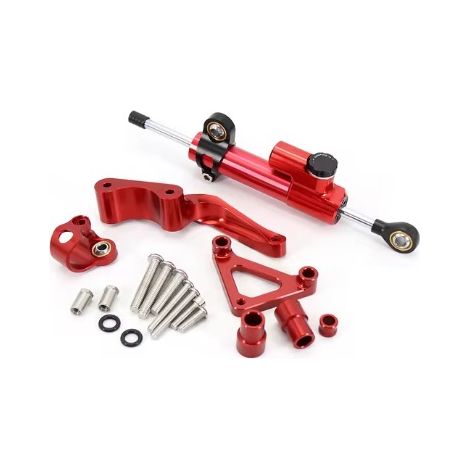 Ducati Monster 1100S 2018 - Kit de conversion pour moto : amortisseur de direction en titane pour une meilleure stabilité. (1/4)