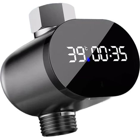 Général DN15 Minuteur d'affichage de la température de l'eau à LED facile à installer pour la plupart des systèmes de douche à domicile axés sur les enfants