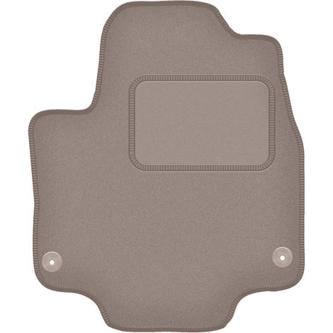 Alfombrilla de terciopelo para el conductor para: Chrysler Pacifica II híbrido de 7 plazas (2017-) color beige (1/5)