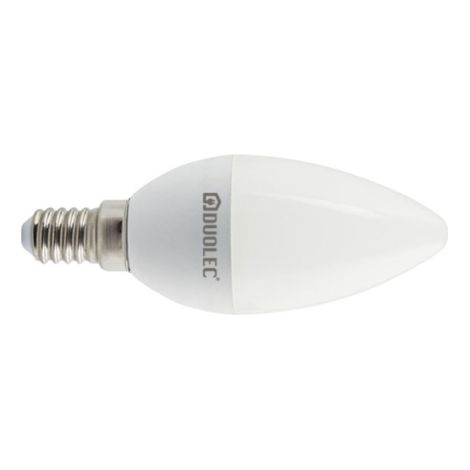 Bombilla Led vela DUOLEC E14 luz cálida 5w -