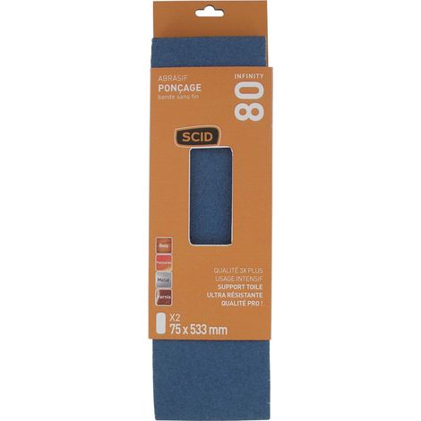 Endlosband 75 x 533 mm 80 2