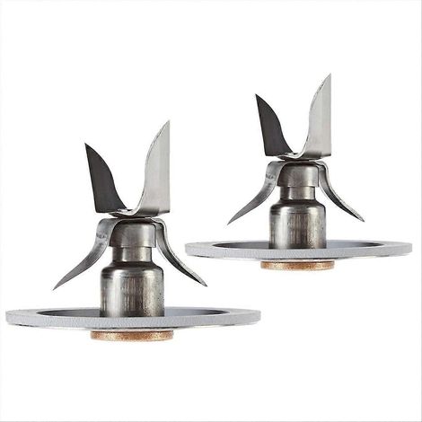 Lot de 2 lames à glace pour blender et joint torique (1/5)