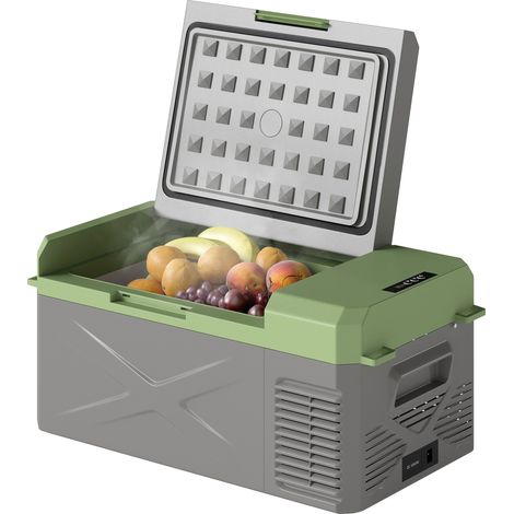 Refroidisseur compresseur 16,3L électrique ECO maintien froid gris vert