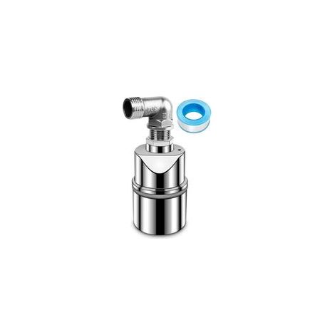 Robinet Flotteur 1 Pouce Acier Inoxydable 304 pour Réservoir Piscine, Vanne de Remplissage Automatique et Contrôle du Niveau d'Eau (1/4)