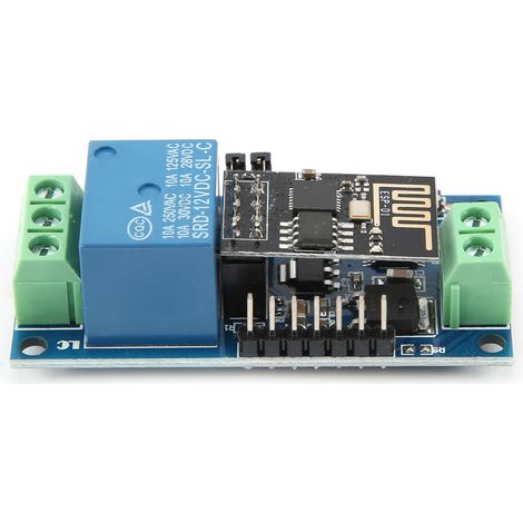 Module relais WiFi unidirectionnel pour application mobile Android, interrupteur de commande à distance sans fil 12 V ESP8266 (1/5)