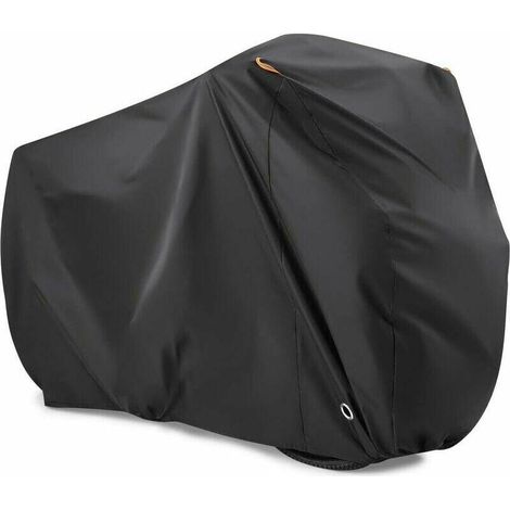 Housse vélo pour 2 Vélos, Housse de vélo étanche en nylon 190T avec protection contre la poussière, les UV, la pluie Protection pourVTT (1/5)