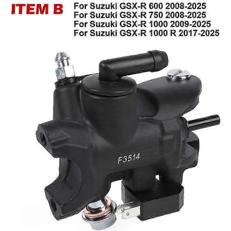 Cylindre de frein compatible avec les motos GSX-R 600, 750, 1000 et 2004-2025 (pompe de frein à barre B). (1/5)