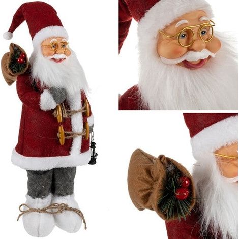 Papá Noel - Figura navideña 45cm Ruhhy 22352 (1/5)