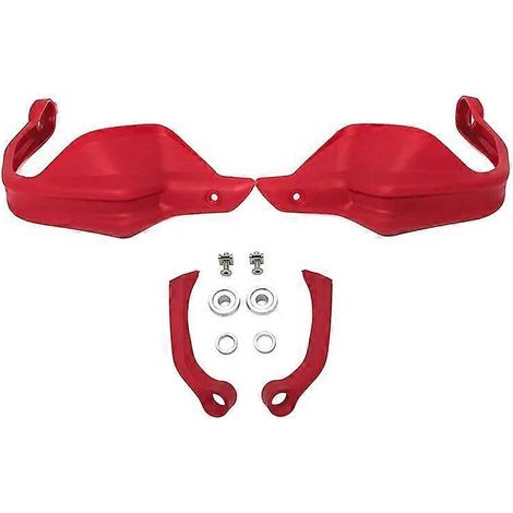 Protège-mains rouge pour BMW R 1250 GS LC ADV Adventure (édition 40e anniversaire, 2019-2021) - Édition spéciale 40e anniversaire