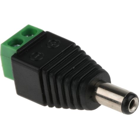 Fiche d'alimentation CC, 1A, Ø 2.1mm, Montage sur câble, 16 V (1/2)
