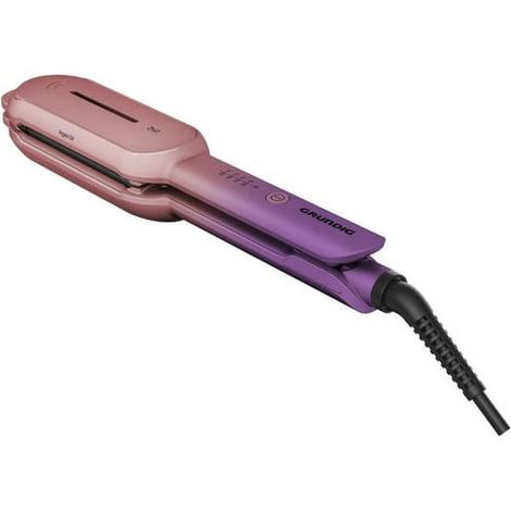 Grundig GMS9051 HS 8331 Piastra per capelli Ceramica 4 regolazioni temperatura 150 210 °C colore Rosa Viola