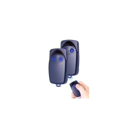 433MHz Telecommande Portail pour N1ce FLO2, Flo4, FLO1, 687368713, 2 Boutons, Fixed Code, Télécommande Tubauto avec Piles