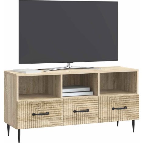 Maison Exclusive - Mobile TV Rovere Sonoma 102 x 34,5 x 50 cm Legno ingegnerizzato